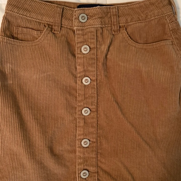 Brown corduroy skirt - Picture 3 of 6